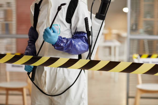 Professional Blood Cleanup technician working in Oakland, TN